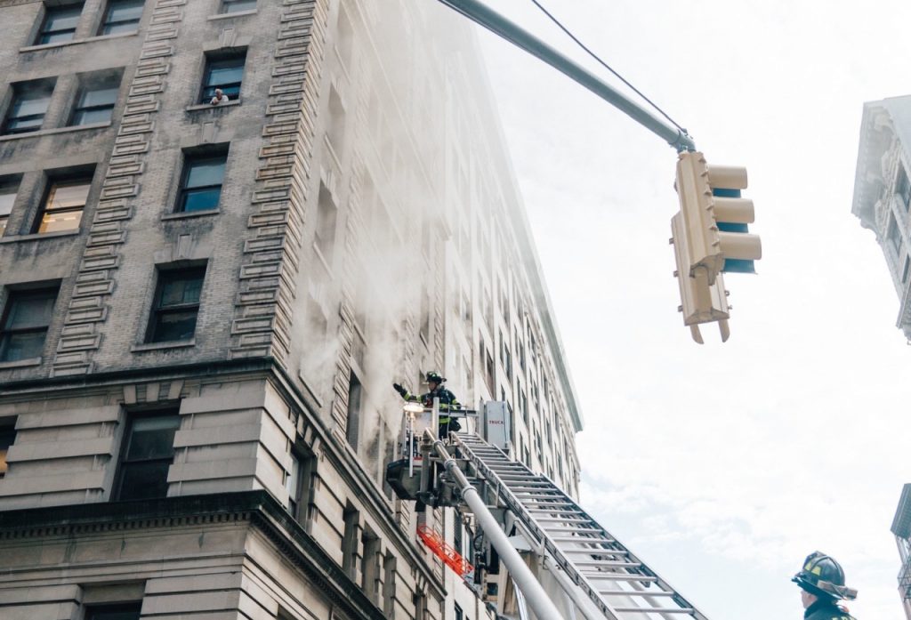 a building fire loss