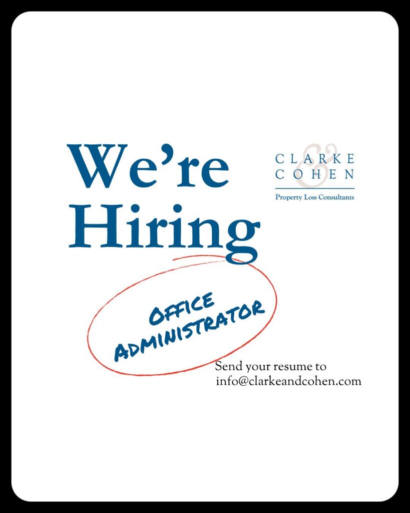 We're hiring office administrator